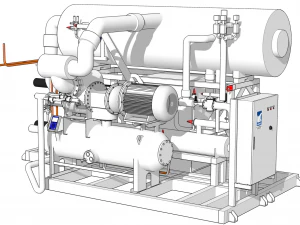 agregat chłodniczy unisab iii Model 3D