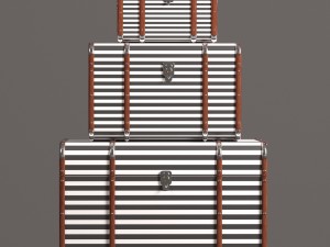 chest maritim 3-set 3D Модель
