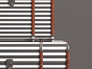 chest maritim 3-set 3D Модель
