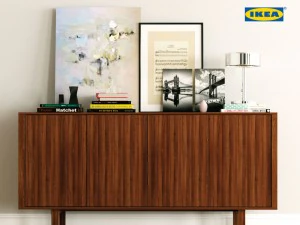 Kredens sztokholm z ikei Model 3D