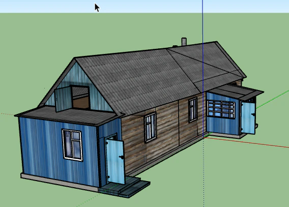 casa rusa Modelo 3D .c4d .max .obj .3ds .fbx .stl .blend