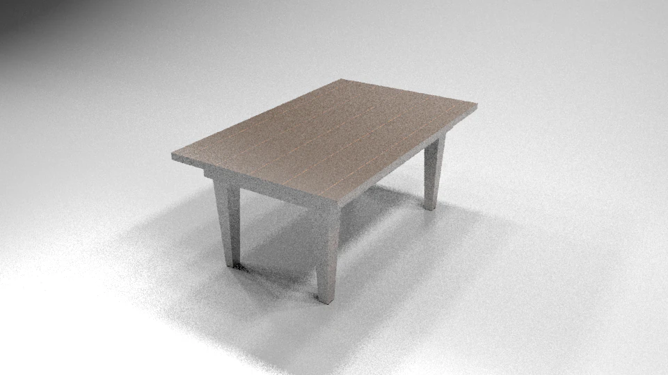 table 3D Model .c4d .max .obj .3ds .fbx .stl .blend