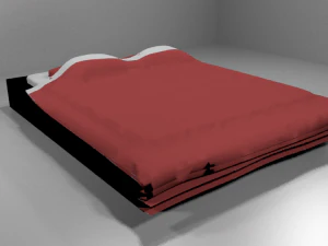 tempat tidur Model 3D