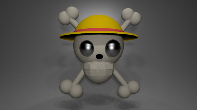 straw hat pirates 3D मॉडल .c4d .max .obj .3ds .fbx .stl .blend 