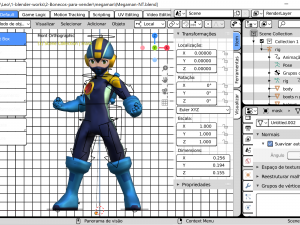 megaman-nt warrior 3D Model
