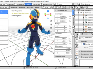 megaman-nt warrior 3D Model