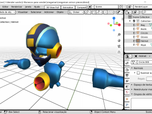 megaman-nt warrior 3D Model