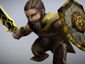 mini gladiators pack 3D Model