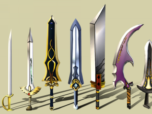 mini gladiators pack 3D 模型