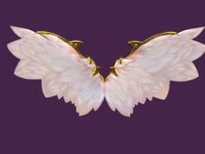 low-poly-animated-fairy-wings 3D Model