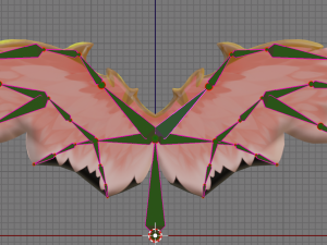 low-poly-animated-fairy-wings 3D Model