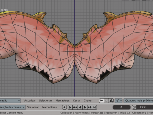 low-poly-animated-fairy-wings 3D Model