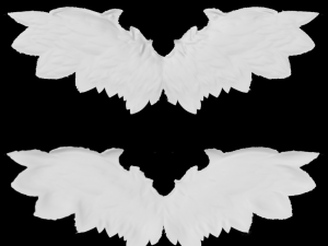 low-poly-animated-fairy-wings 3D Model