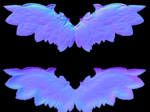 low-poly-animated-fairy-wings 3D Model