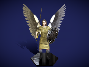 angel-knight 3Dモデル