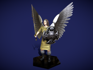angel-knight 3Dモデル