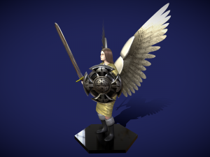 angel-knight 3Dモデル