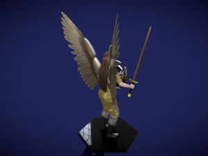 angel-knight 3Dモデル