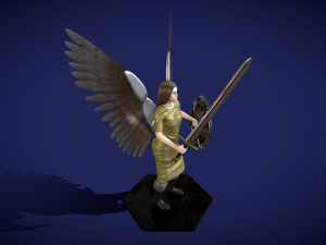 angel-knight 3Dモデル