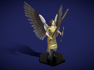 angel-knight 3Dモデル