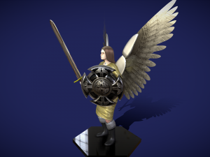 angel-knight 3Dモデル