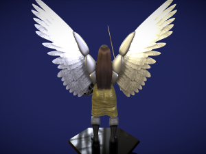 angel-knight 3Dモデル