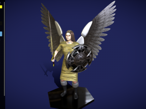 angel-knight 3Dモデル