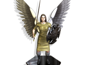 angel-knight 3Dモデル