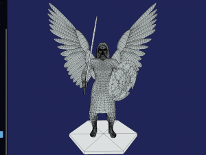 angel-knight 3Dモデル
