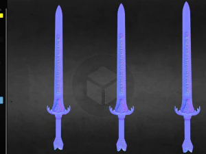 baphomet-sword 3D Model