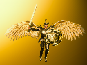 Animated Low Poly Angel Knight To Unity 3D Model