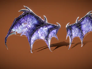Animated Low Poly Angel Knight Material Variations To Unity 3D Model