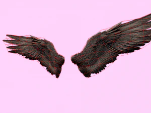 Animated Low Poly Angel Knight Material Variations To Unity 3D Model