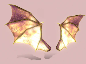 Animated Low Poly Angel Knight Material Variations To Unity 3D Model