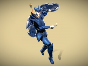 Animated Low Poly Angel Knight Material Variations To Unity 3D 모델