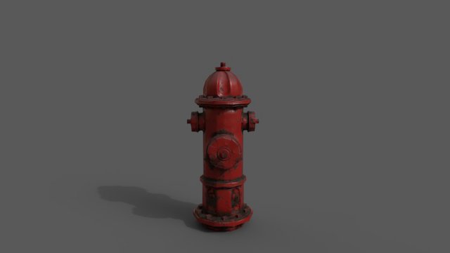 fire hydrant Modelo 3D .c4d .max .obj .3ds .fbx .stl .blend 