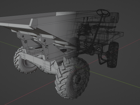 Dumpers construction vehicle Modèle 3D