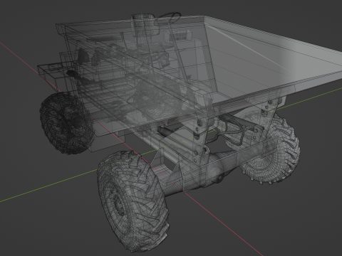 Dumpers construction vehicle Modèle 3D