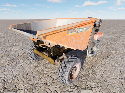 Dumpers construction vehicle Modèle 3D