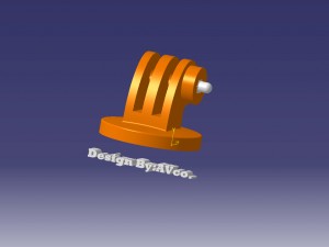 gopro tripods adapter 3D Print Model