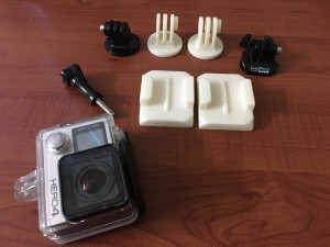 gopro helmet mounts 3D 프린트 모델