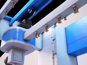 car wash Modelo 3D