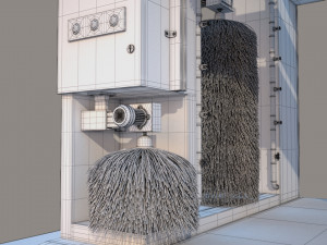 car wash Modelo 3D