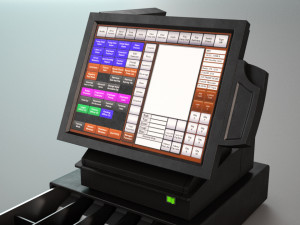 cash register 3D 모델