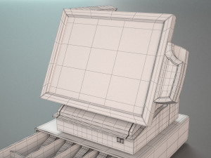 cash register 3D 모델