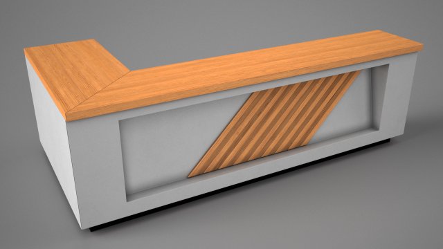 desk - table 3D Model .c4d .max .obj .3ds .fbx .stl .blend 