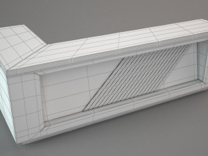 desk - table 3D Model