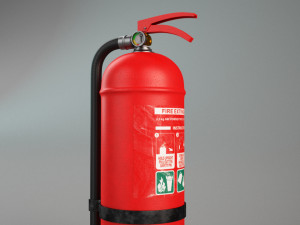 fire extinguisher 3D Model