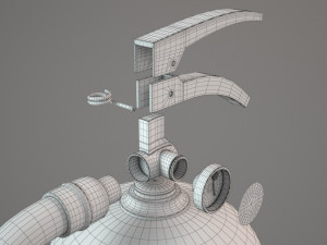 fire extinguisher 3D Model