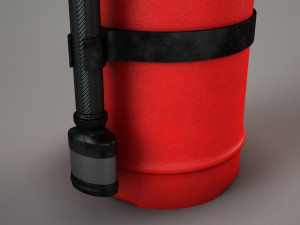 fire extinguisher 3D Model